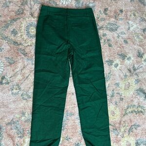 J. Crew Dark Green Chinos